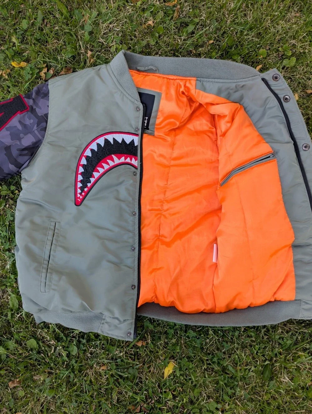 Robert Phillipe Bomber Jacket, Excellent Condition, Size Large